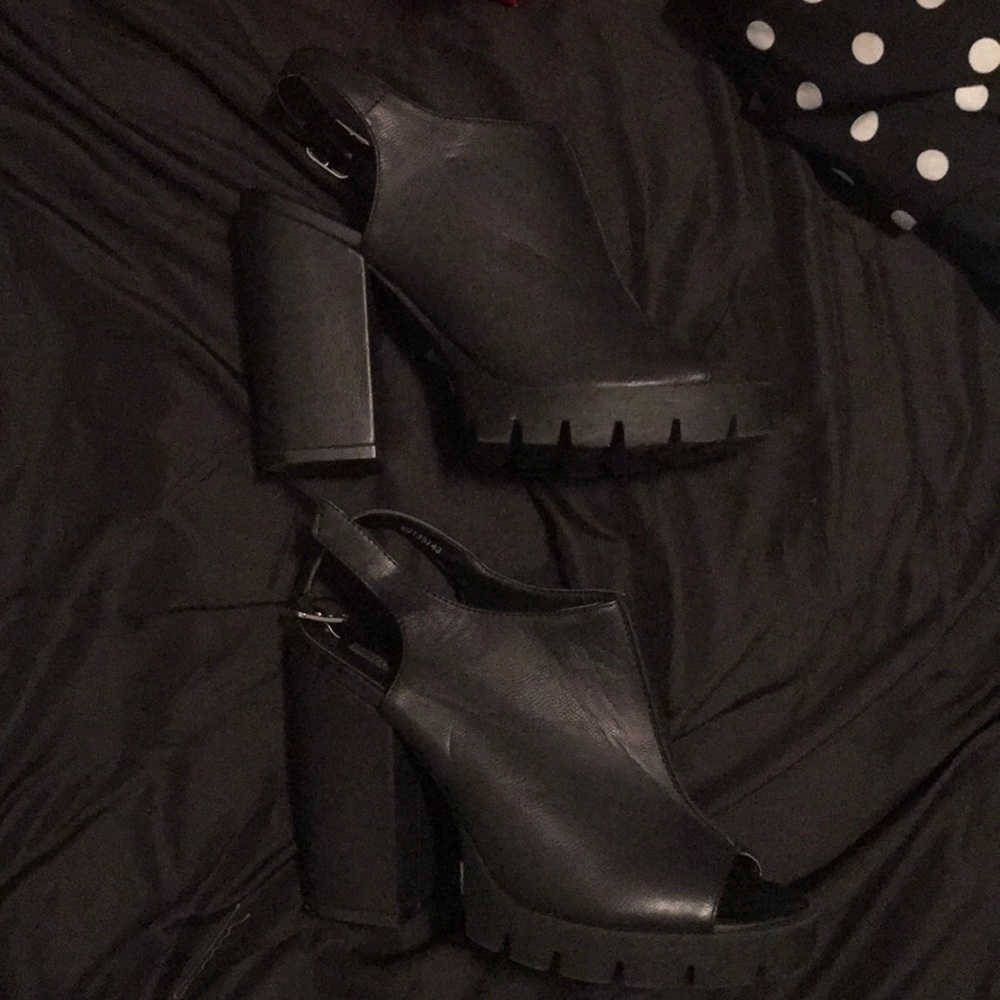 Black heels